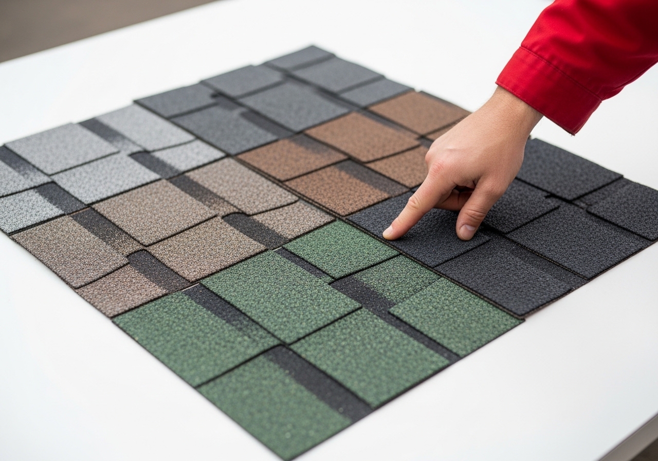 Choosing shingle colors