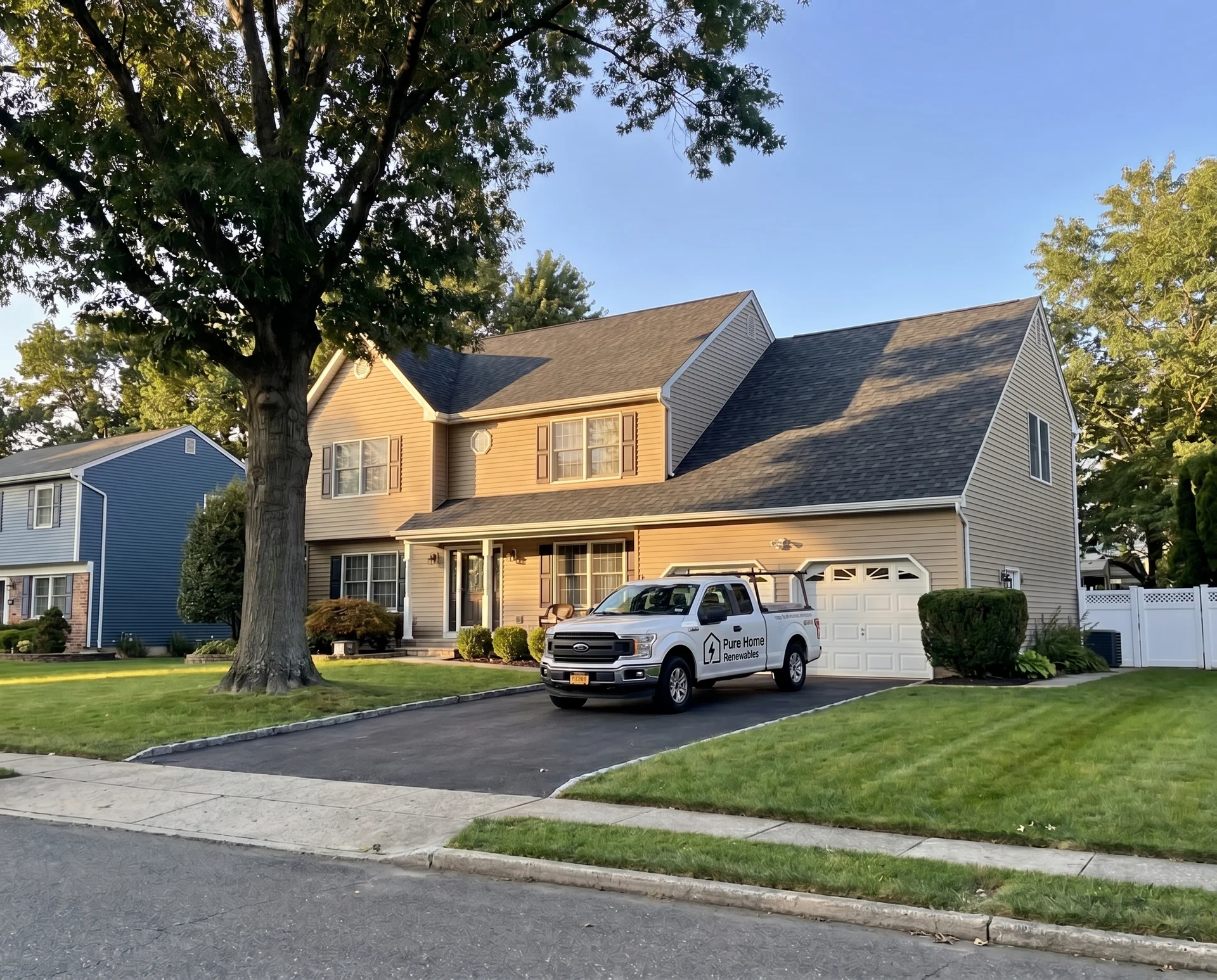 Roof repair project by Pure Home Renewables