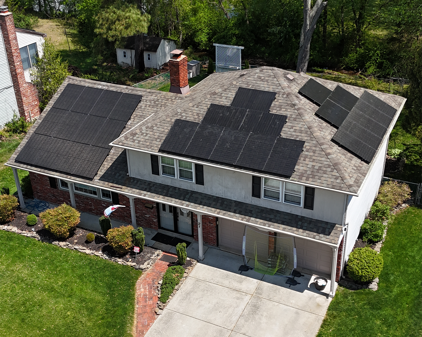 Pure Home Renewables installer working on a home solar and battery project